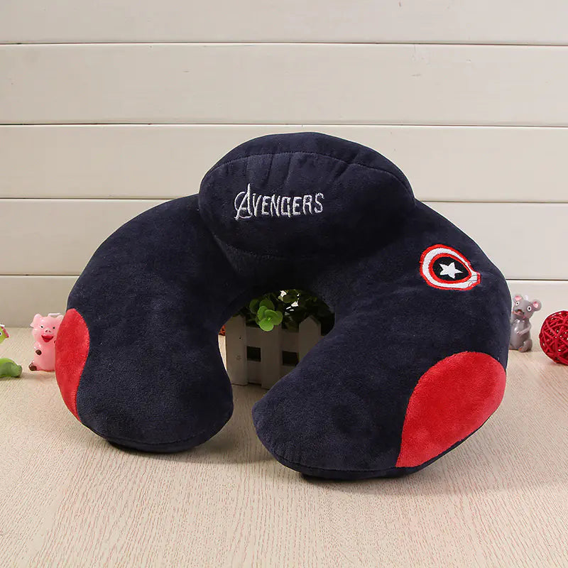 Cartoon U-Shaped Neck Pillow for Travel