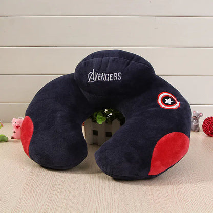 Cartoon U-Shaped Neck Pillow for Travel