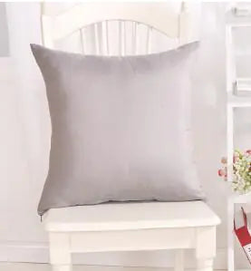 Solid Color Plush Pillow Covers for Sofa and Office - luxuryhomedecoridea.com