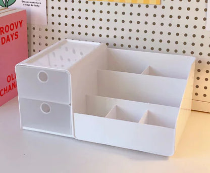 1pc Multifunctional Drawer Storage Box for Skin Care
