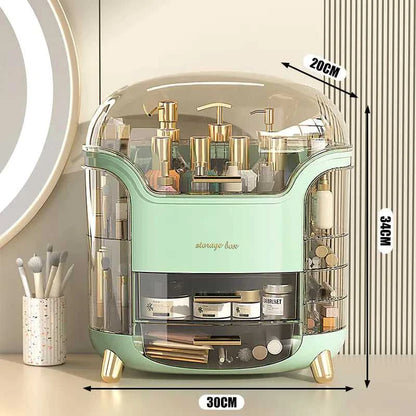Transparent Makeup Organizer Box for Home Use - luxuryhomedecoridea.com