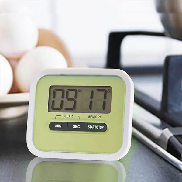 Kitchen Timer with Stand and Magnet for Easy Cooking