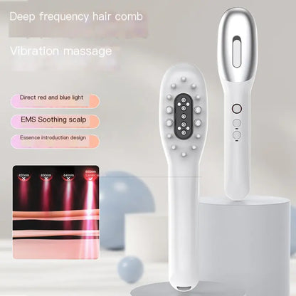 Electric Scalp Massager Comb with RF Hair Therapy