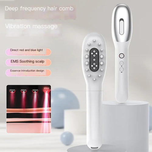 Electric Scalp Massager Comb with RF Hair Therapy