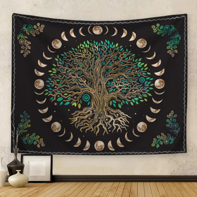 Mandala Series Sunstone Tapestry for Home Decor