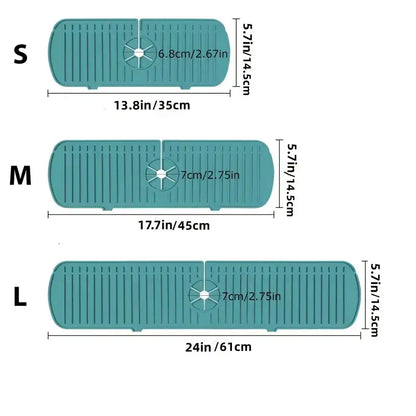 Silicone Splash-proof Drain Pad for Kitchen Sink