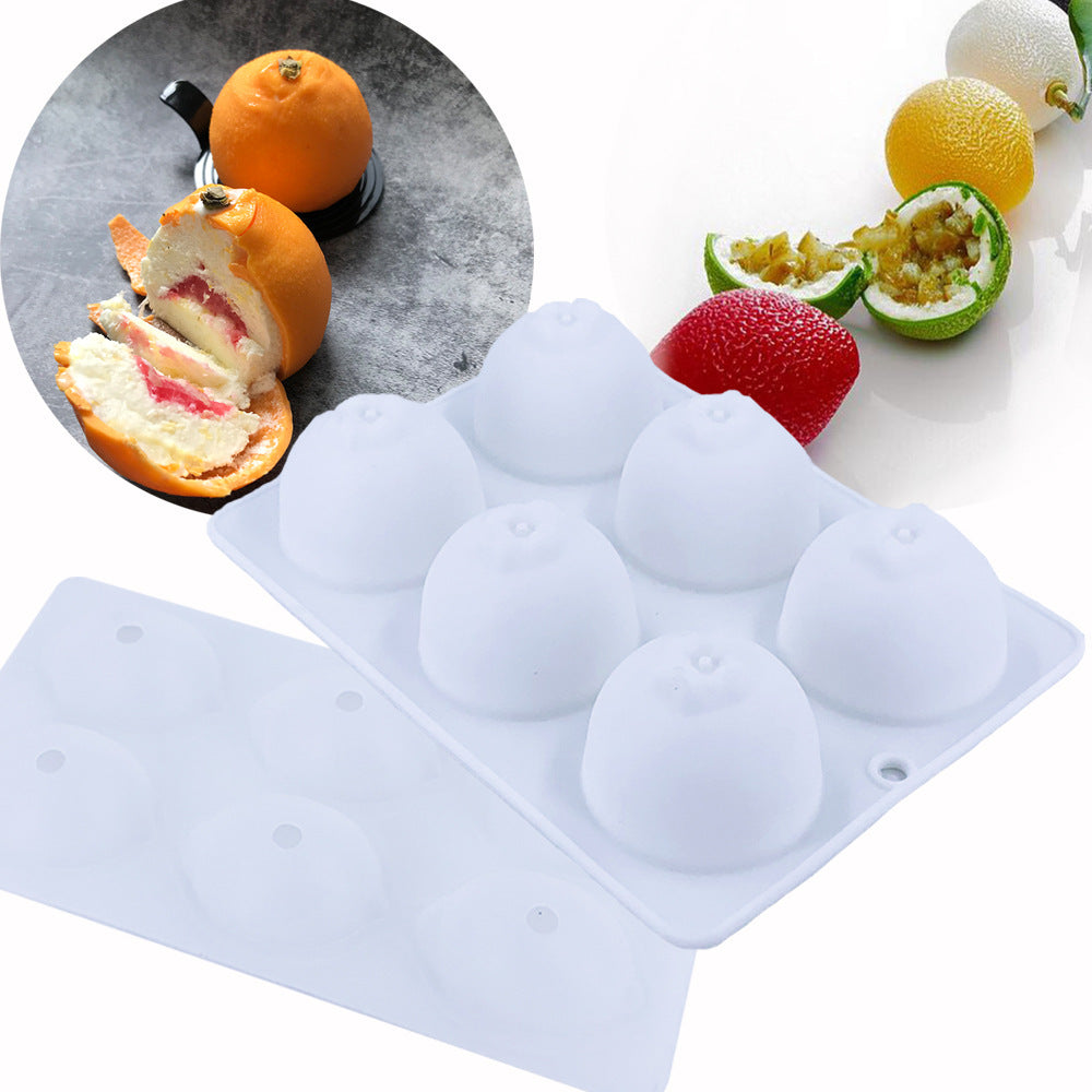 Silicone Fruit-Shaped Molds for Halloween Candles & Cakes
