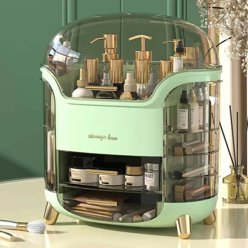 Transparent Makeup Organizer Box for Home Use - luxuryhomedecoridea.com