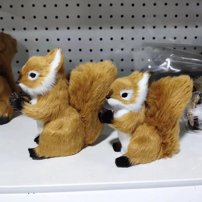 Cute Squirrel Plush Decor for Home Decoration