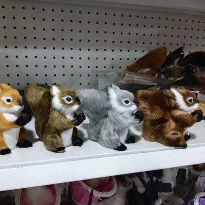Cute Squirrel Plush Decor for Home Decoration
