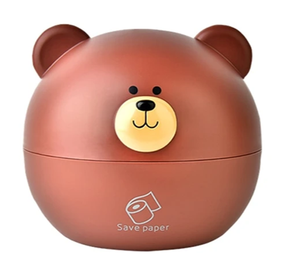 Cute Bear Tissue Box Cover for Home Decor