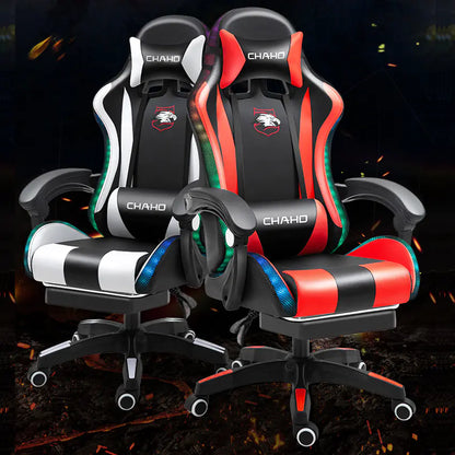 Ergonomic Gaming Office Chair with Adjustable Recline