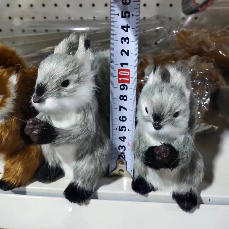 Cute Squirrel Plush Decor for Home Decoration