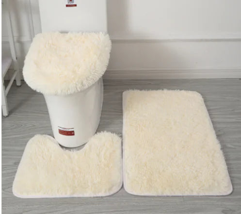 Ultra Soft Microfiber Anti-Slip Mat Set (3 Pieces)