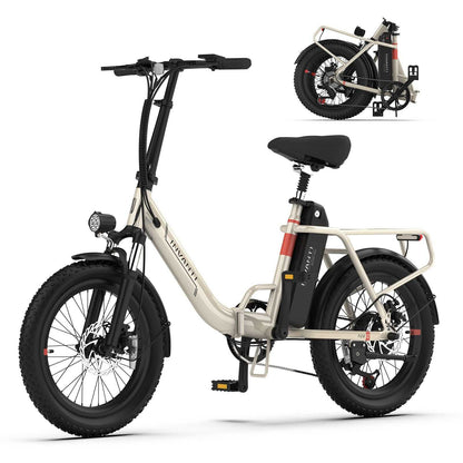 INVANTI EB11 Electric Bike 500W Folding Bike 48V 10.4AH 7S Shimano Electric Bicycle - luxuryhomedecoridea.com