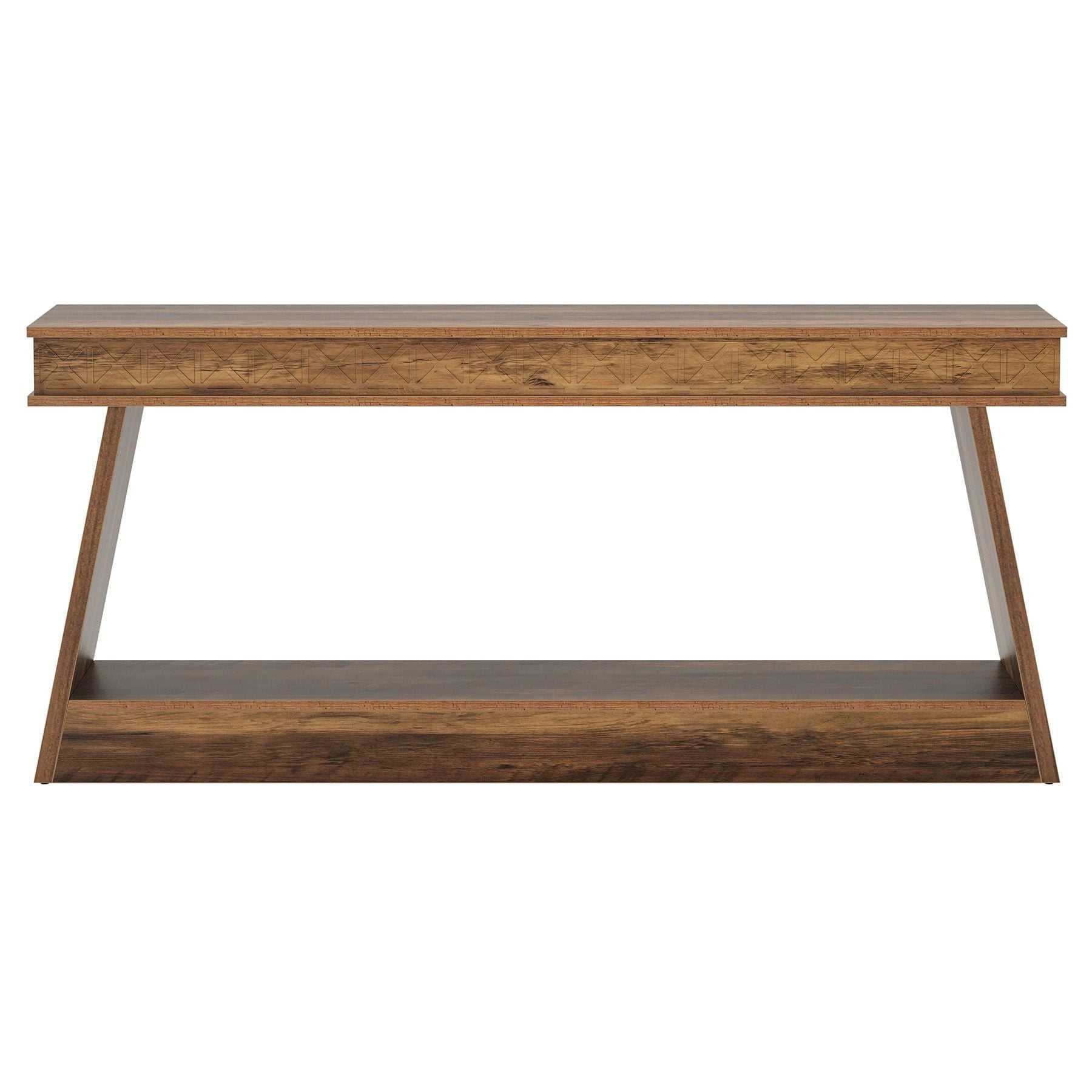 Sofa Table, Farmhouse Console Table Entryway Table with Storage - luxuryhomedecoridea.com