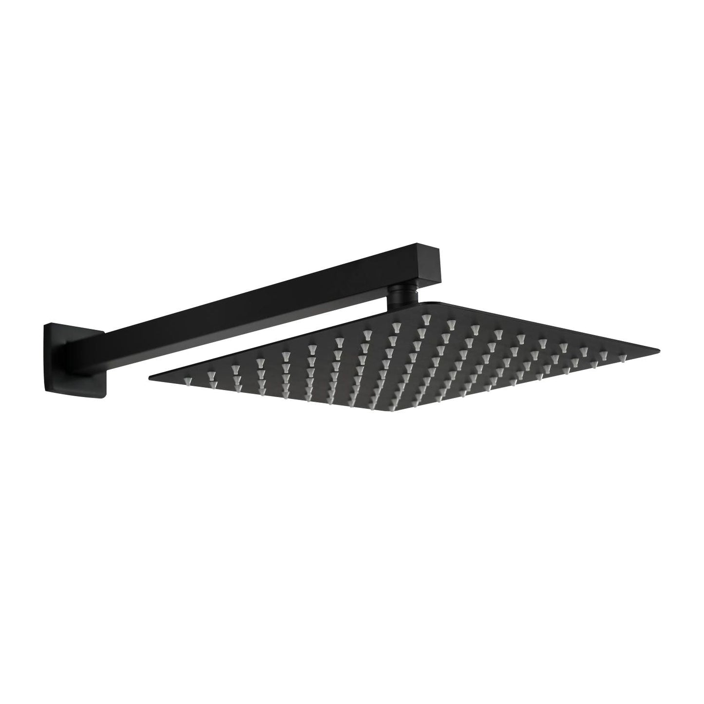 12" Wall Mount Rainfall Square Shower Head - luxuryhomedecoridea.com