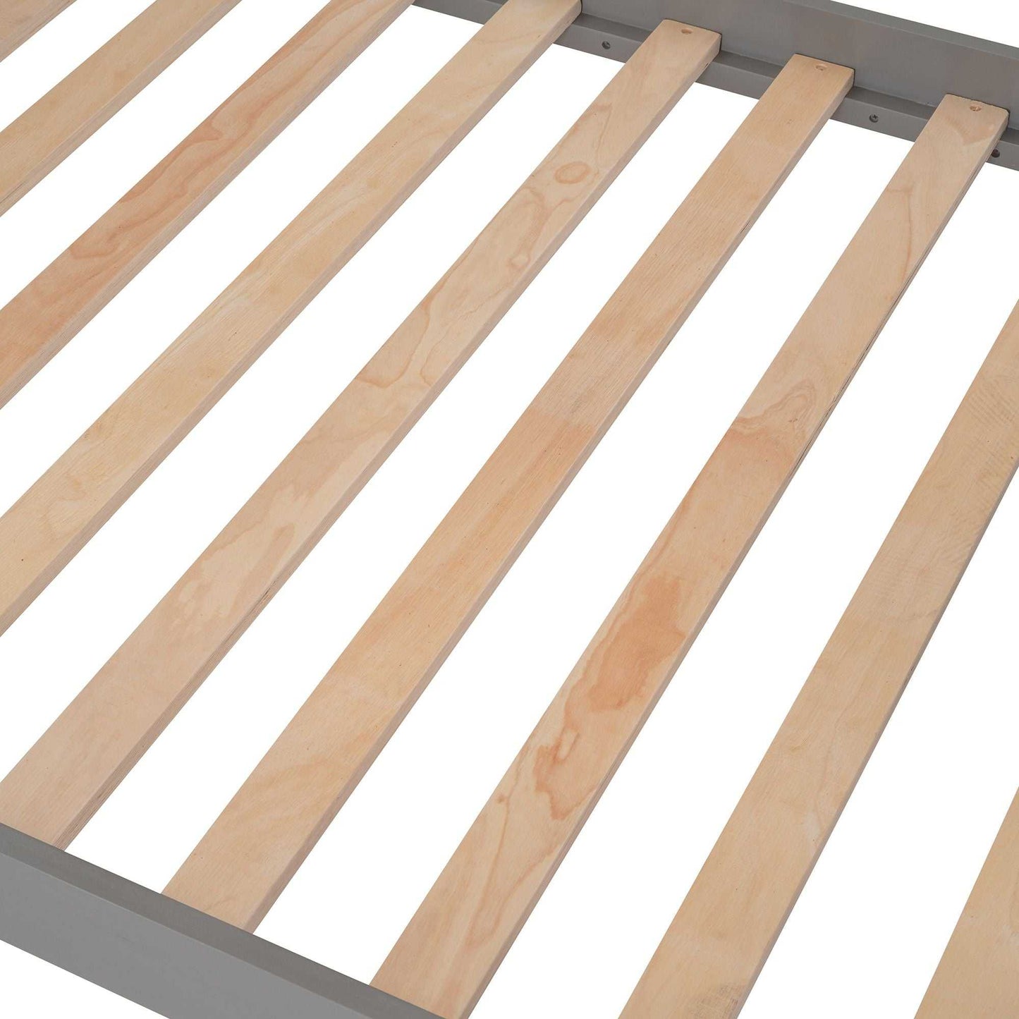 Stairway Twin-Over-Twin Bunk Bed with Storage and Guard Rail for Bedroom, Dorm - luxuryhomedecoridea.com