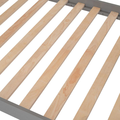 Stairway Twin-Over-Twin Bunk Bed with Storage and Guard Rail for Bedroom, Dorm - luxuryhomedecoridea.com