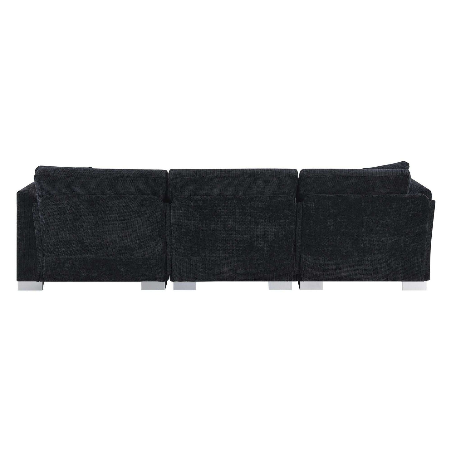 [VIDEO provided][New] 96*56" Modern Cloud Sectional Sofa,L-shaped Luxury Couch Set with 2 Free pillows,4-seat Chenille Indoor Furniture with Oversized Chaise for Living Room,Apartment,Office,3 Colors - luxuryhomedecoridea.com