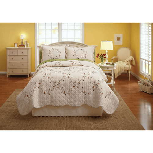 Hannalore Cotton Quilt, Twin - luxuryhomedecoridea.com