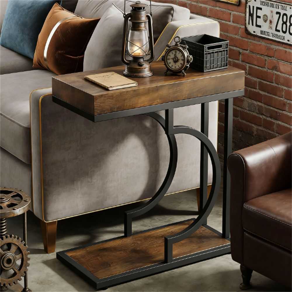 Narrow edge table, coffee table, tea table, sofa table, side table - luxuryhomedecoridea.com