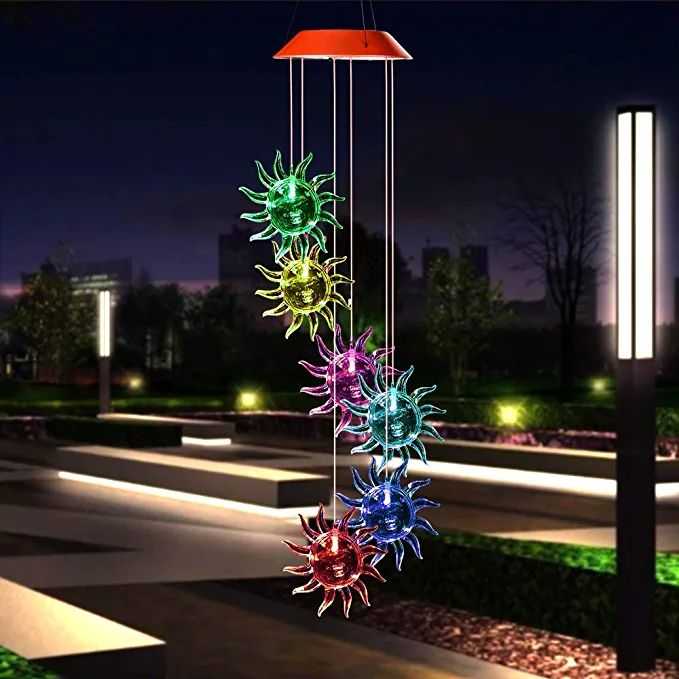 Yard Decor Lights; Solar Butterfly Chimes; 2023 Gifts for Mom/Dad/Women/Grandma/Wife/Daughter/Sister/Aunt/Nana/Grandfather/ ; Father Birthday Gifts; Mother Day Outdoor Decor; Gardening Gift - luxuryhomedecoridea.com