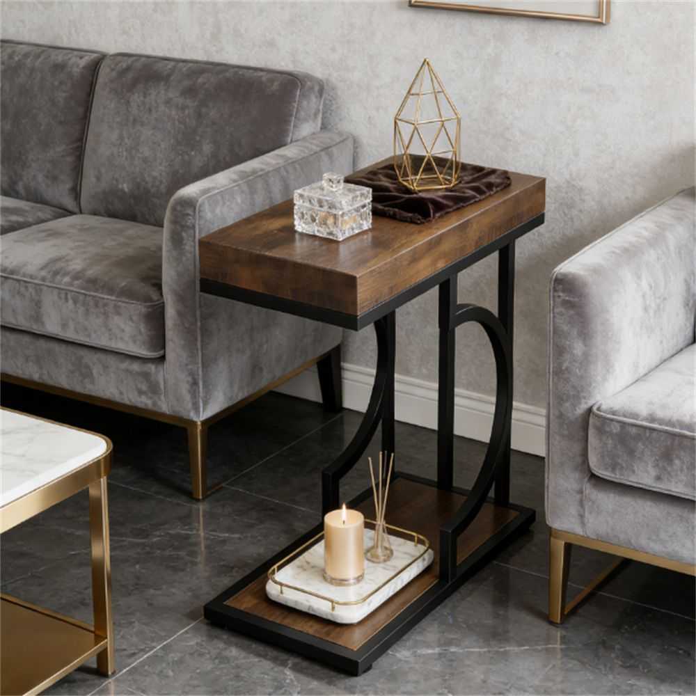 Narrow edge table, coffee table, tea table, sofa table, side table - luxuryhomedecoridea.com