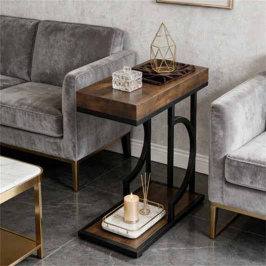 Narrow edge table, coffee table, tea table, sofa table, side table - luxuryhomedecoridea.com