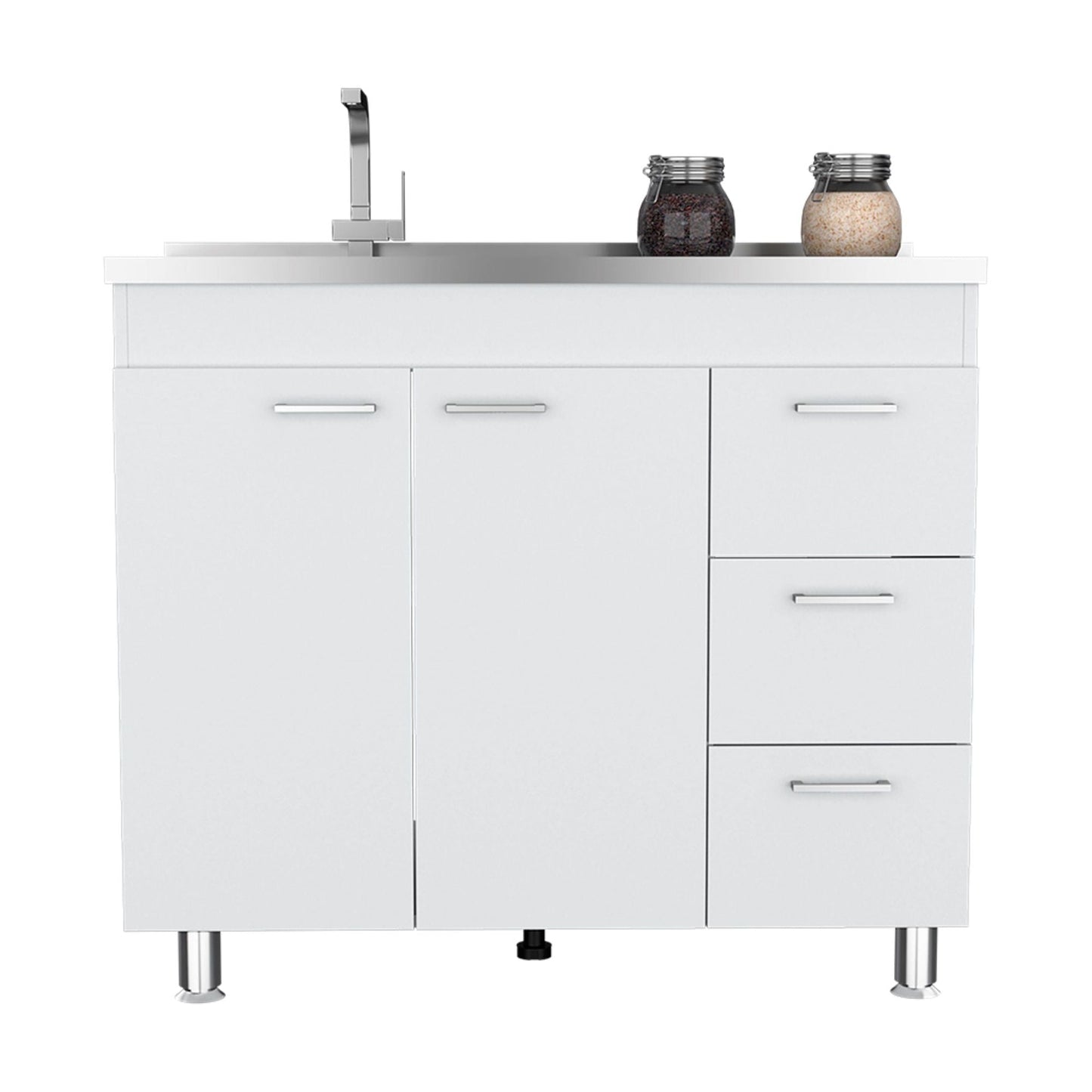Utility Sink Kisco, Kitchen, White - luxuryhomedecoridea.com