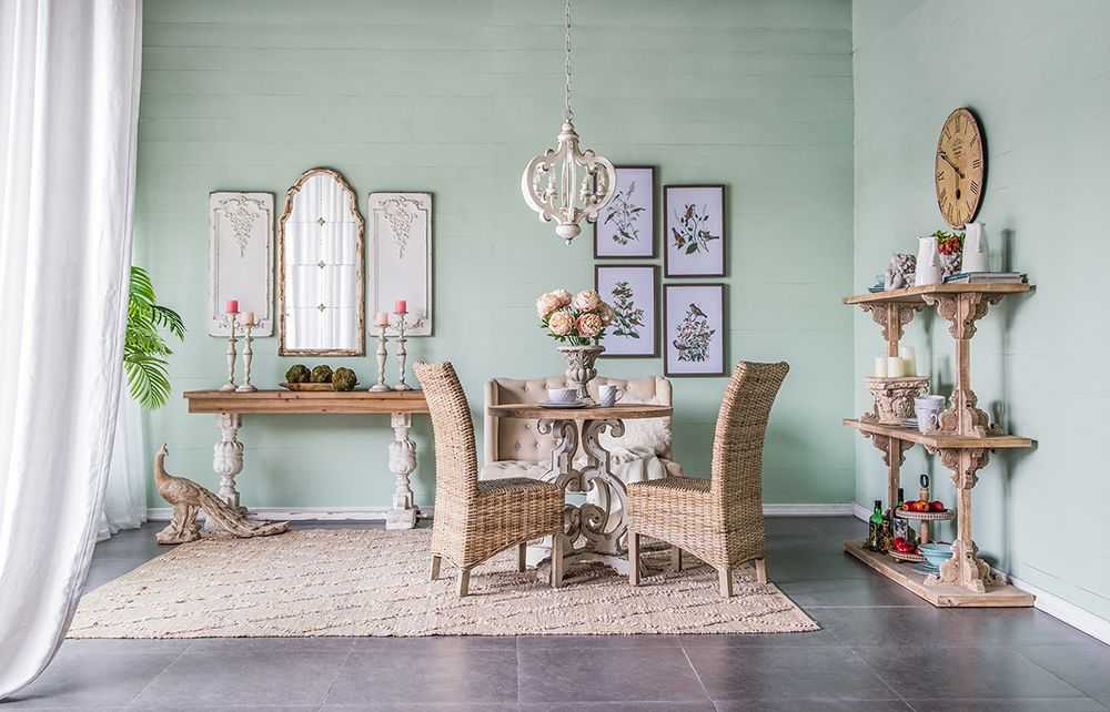 French Country Wood Chandelier, 6-Light Farmhouse Pendant Light Fixture with Adjustable Chain for Kitchen Foyer Hallway Entryway, Bulb Not Included - luxuryhomedecoridea.com