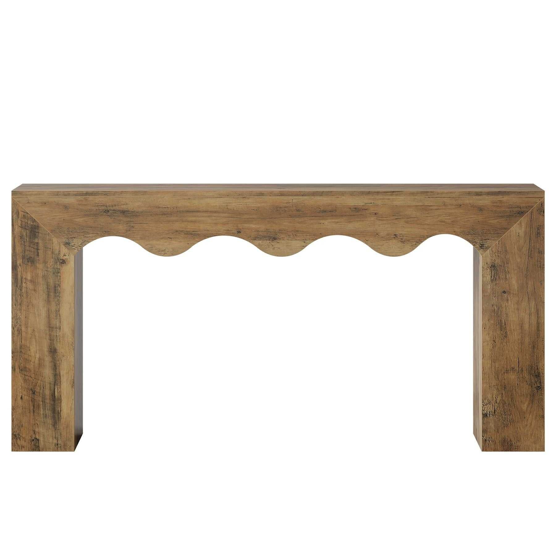 Console Table, Wooden Sofa Table Entryway Table with Storage - luxuryhomedecoridea.com