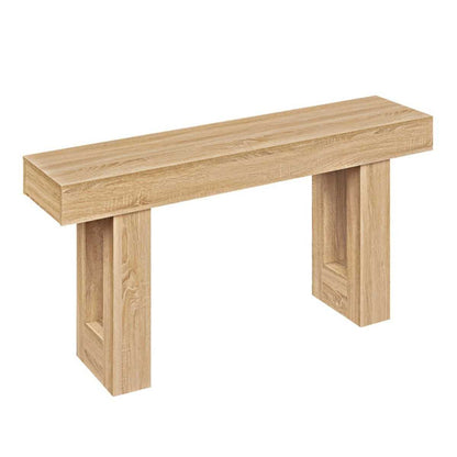 63" Farmhouse Console Table, Narrow Entryway Table with Spacious Bottom Storage - luxuryhomedecoridea.com