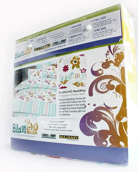 Blancho Bedding - [Dandelion Dream] Luxury 6PC Mini Bed In A Bag Combo 300GSM (King Size) - luxuryhomedecoridea.com