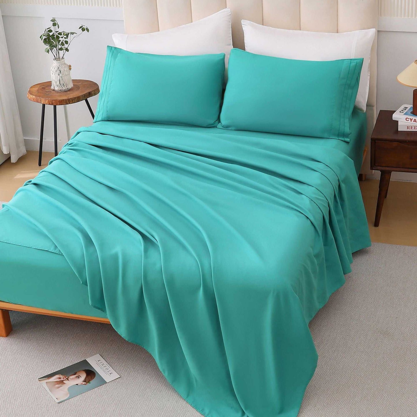 four-piece bed set, Q - luxuryhomedecoridea.com