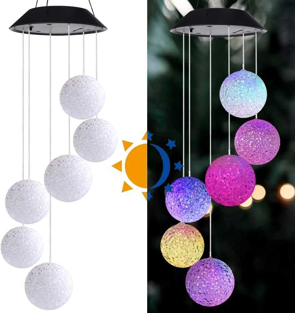 Yard Decor Lights; Solar Butterfly Chimes; 2023 Gifts for Mom/Dad/Women/Grandma/Wife/Daughter/Sister/Aunt/Nana/Grandfather/ ; Father Birthday Gifts; Mother Day Outdoor Decor; Gardening Gift - luxuryhomedecoridea.com