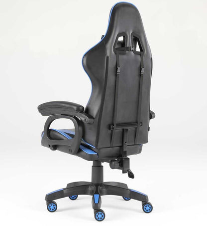 Luxury Home Furniture Ergonomic Recliner PU Leather Racing Gaming Chair In Nylon Racing Base - luxuryhomedecoridea.com