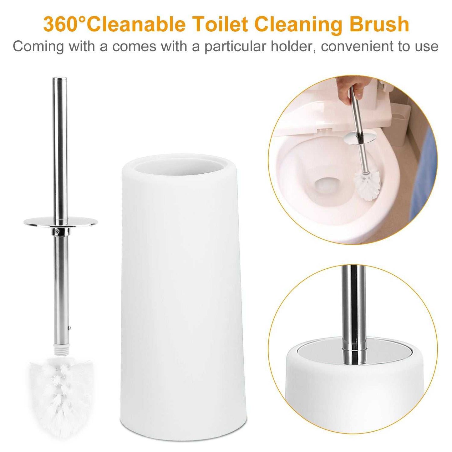 Bathroom Accessories Set 6 Pcs Bathroom Set Ensemble Complete Soap Dispenser Toothbrush Holder - luxuryhomedecoridea.com