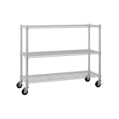 Heavy Duty Metal Storage Rack 6 Tier Removable and Freely Adjustable - luxuryhomedecoridea.com