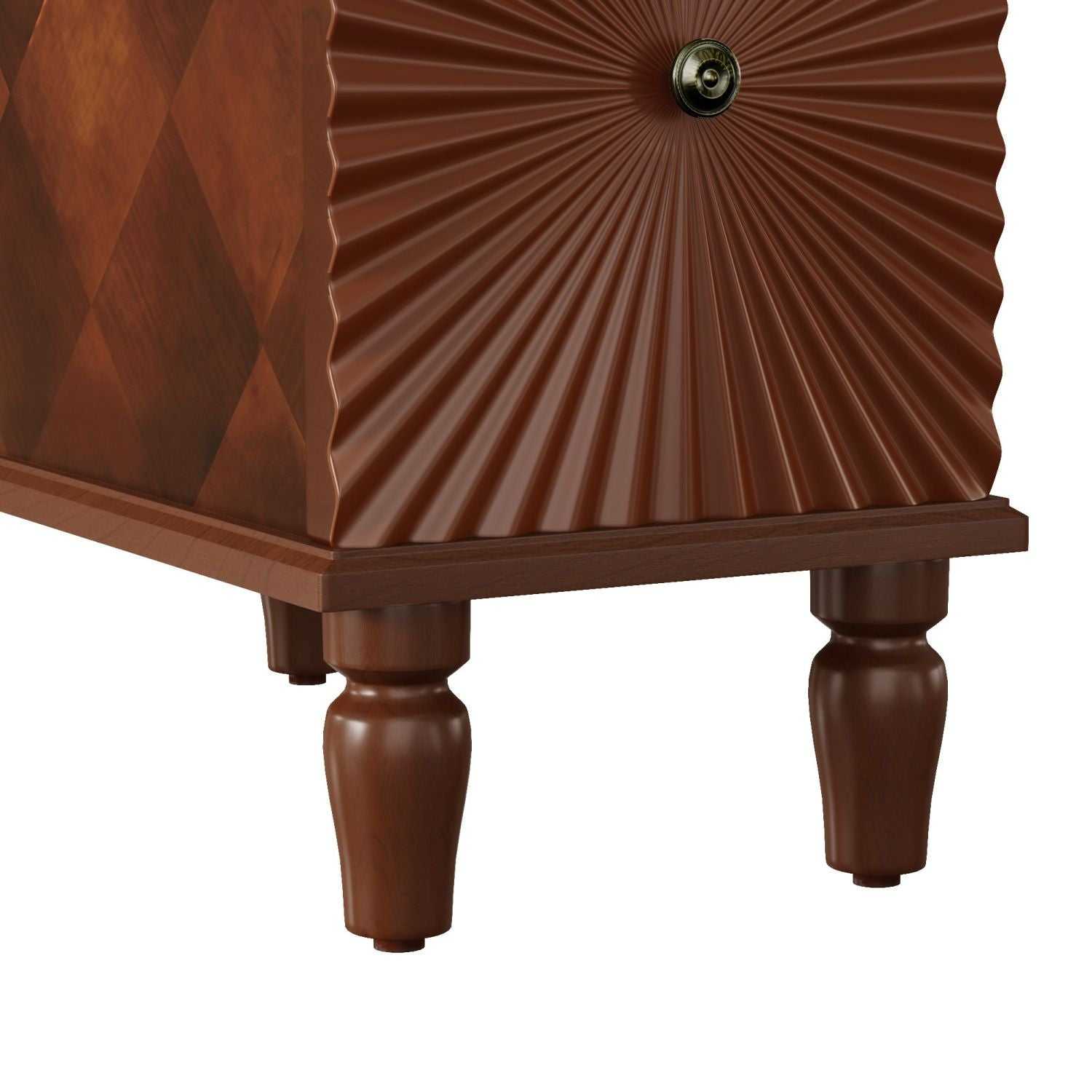2 Drawer Modern Sofa Side Table, Narrow Side Table, Slim Nightstand for Living Room, Bedroom(Expect Arrival Date 2025/4/16) - luxuryhomedecoridea.com