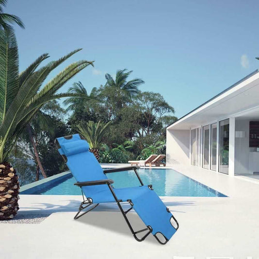 Folding Camping Reclining Chairs,Portable Zero Gravity Chair,Outdoor Lounge Chairs, Patio Outdoor Pool Beach Lawn Recline,Lounge Bed Chair Pool Patio Camping Cot Portable Relax - luxuryhomedecoridea.com