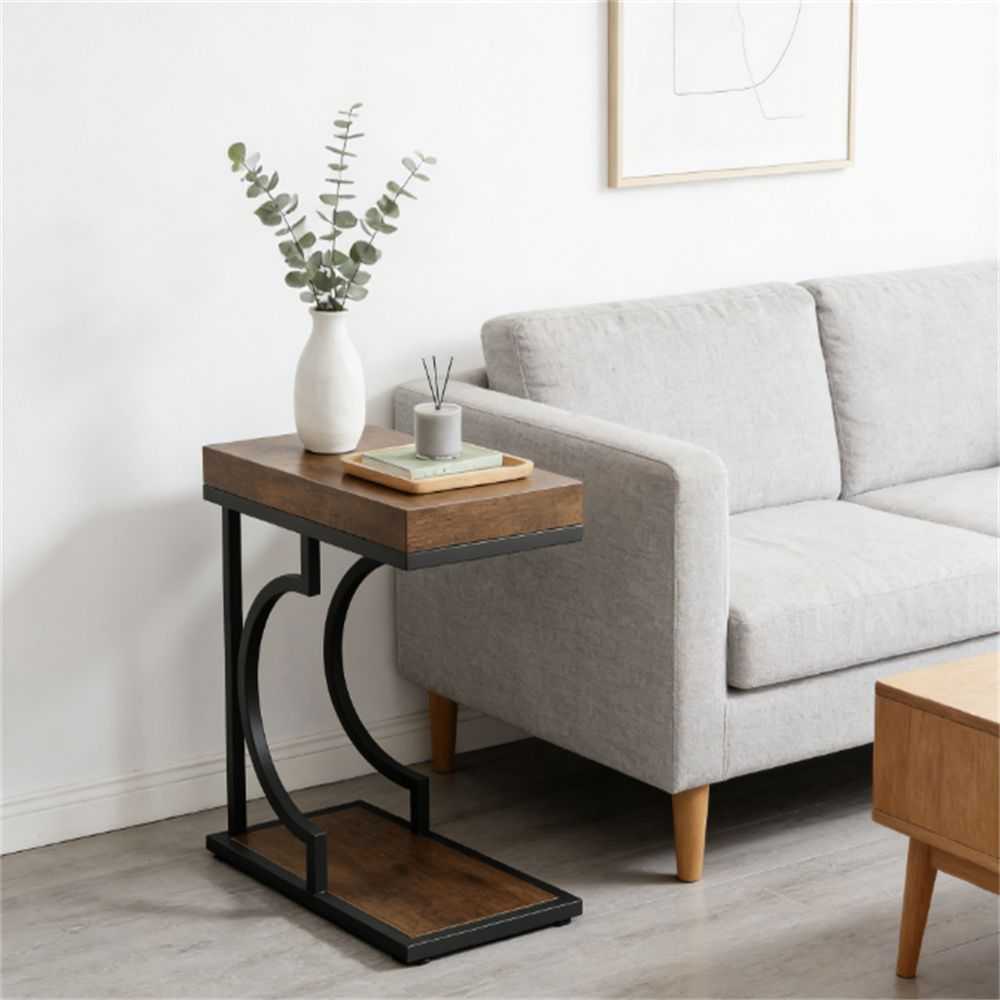 Narrow edge table, coffee table, tea table, sofa table, side table - luxuryhomedecoridea.com