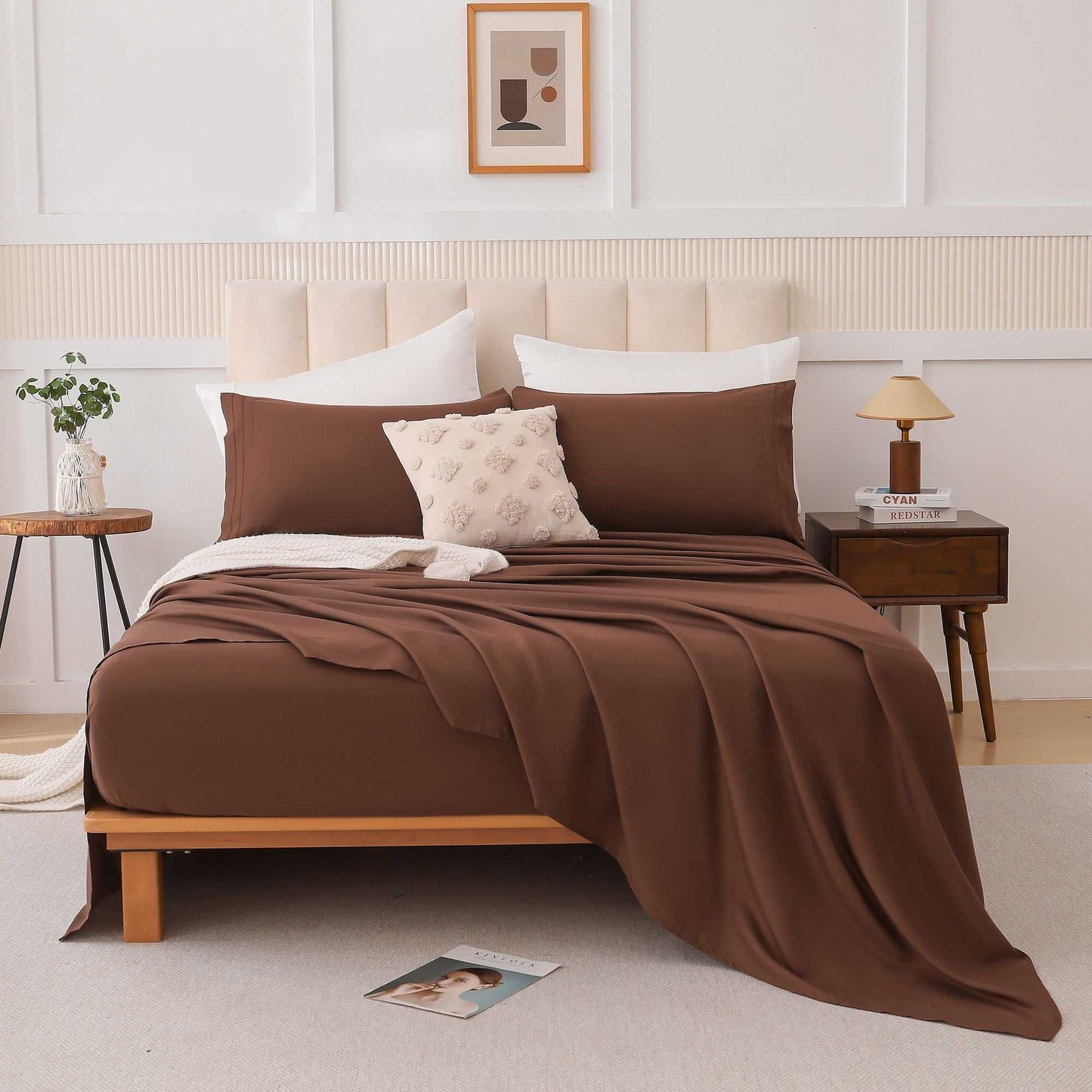 four-piece bed set, Q - luxuryhomedecoridea.com