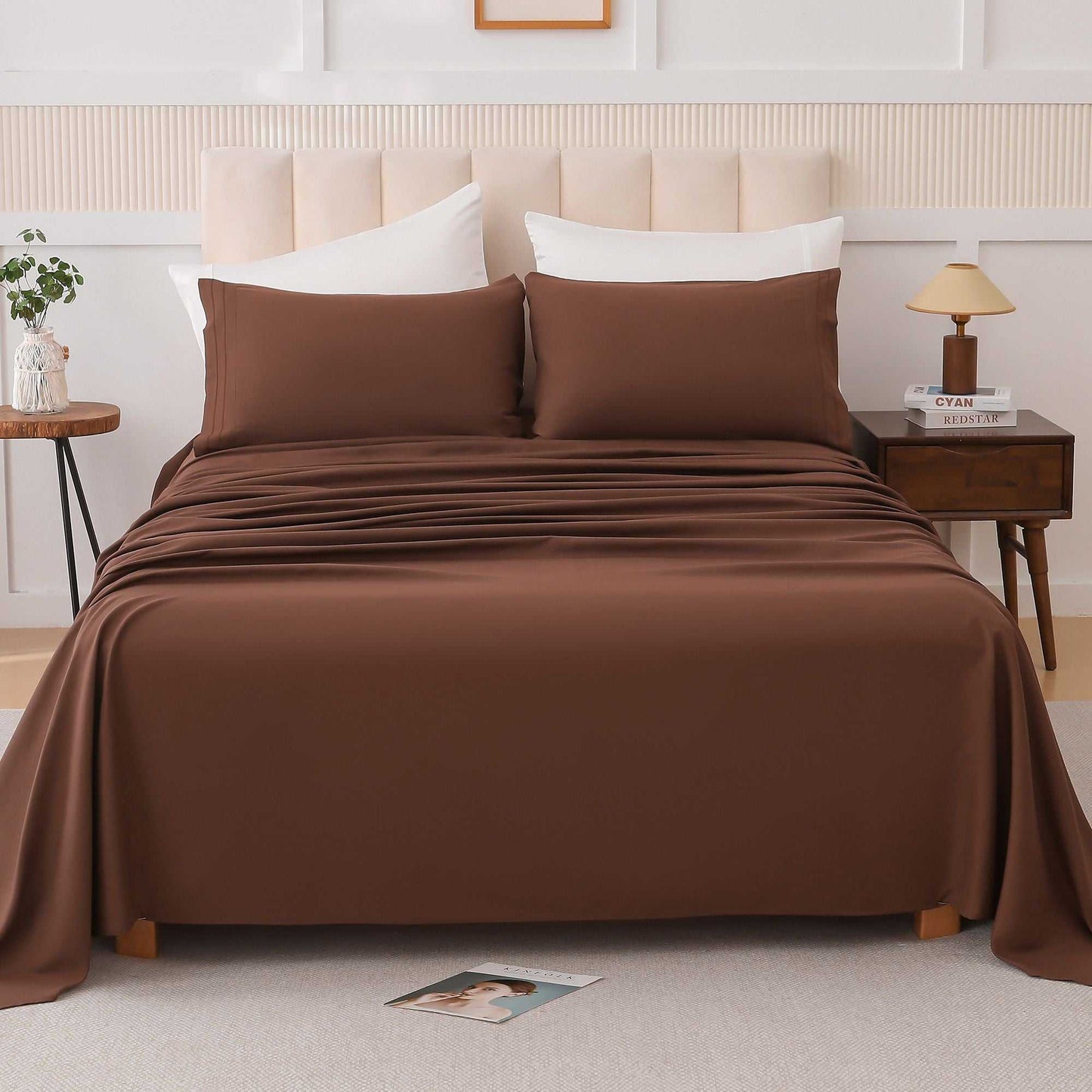four-piece bed set, Q - luxuryhomedecoridea.com