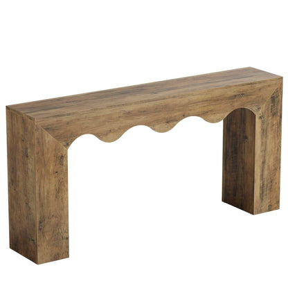 Console Table, Wooden Sofa Table Entryway Table with Storage - luxuryhomedecoridea.com