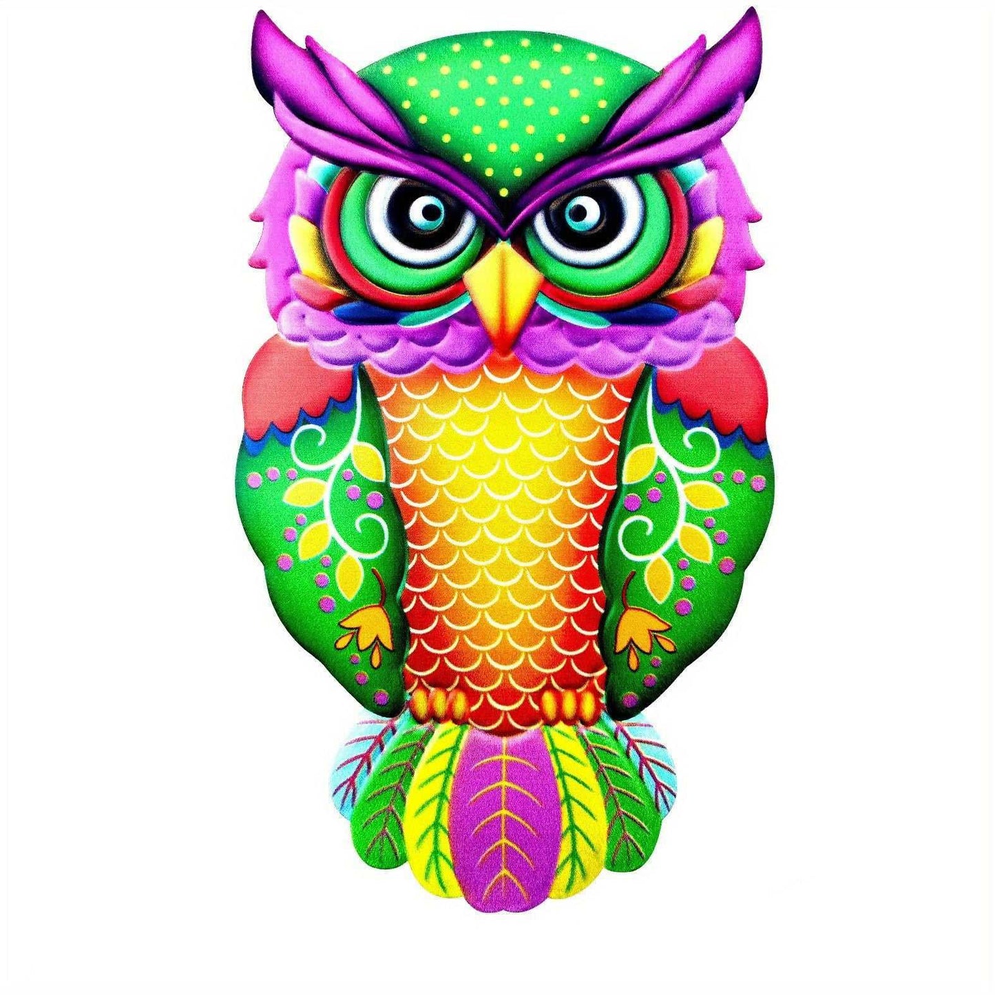 1pc Metal Owl Wall Decor, Outside Garden Decoration, Yard Art Outdoor Patio Fence Lawn Ornament, Home Decor, Room Decor, Party Supplies, Birthday Gift, Holiday Decor - luxuryhomedecoridea.com