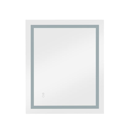 36*28 LED Mirror for Bathroom with Lights; Dimmable; Anti-Fog; Lighted Bathroom Mirror with Smart Touch Button; Memory Function - luxuryhomedecoridea.com