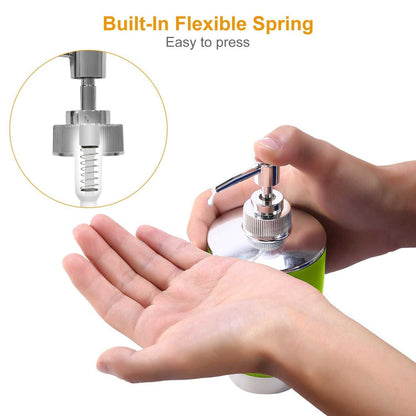 Bathroom Accessories Set 6 Pcs Bathroom Set Ensemble Complete Soap Dispenser Toothbrush Holder - luxuryhomedecoridea.com