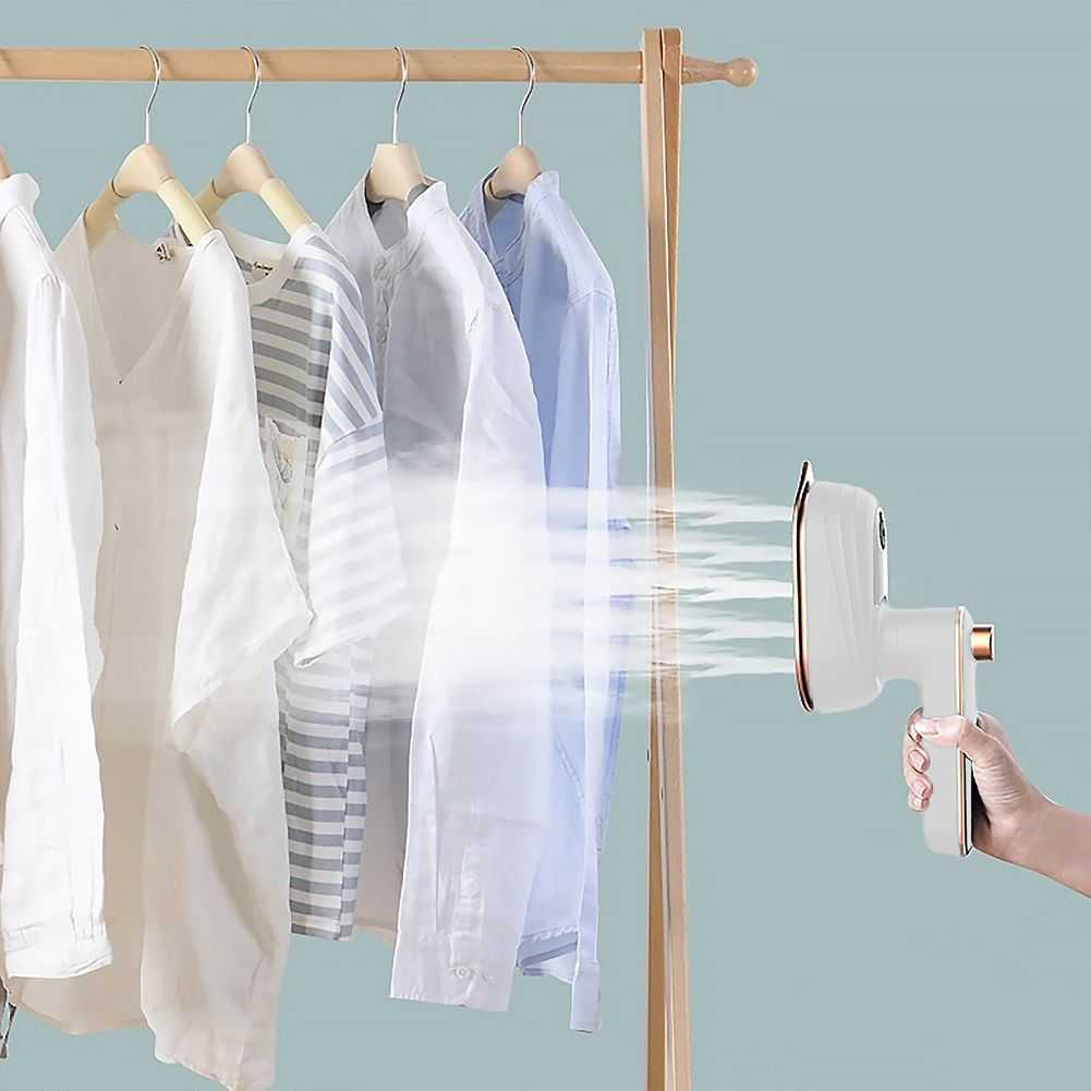 Professional Mini Steam Iron Handheld Portable Garment Steamer Dry Wet Double Clothes Fabric Ironing Machine for Home and Travel; with Ironing Board Pad - luxuryhomedecoridea.com