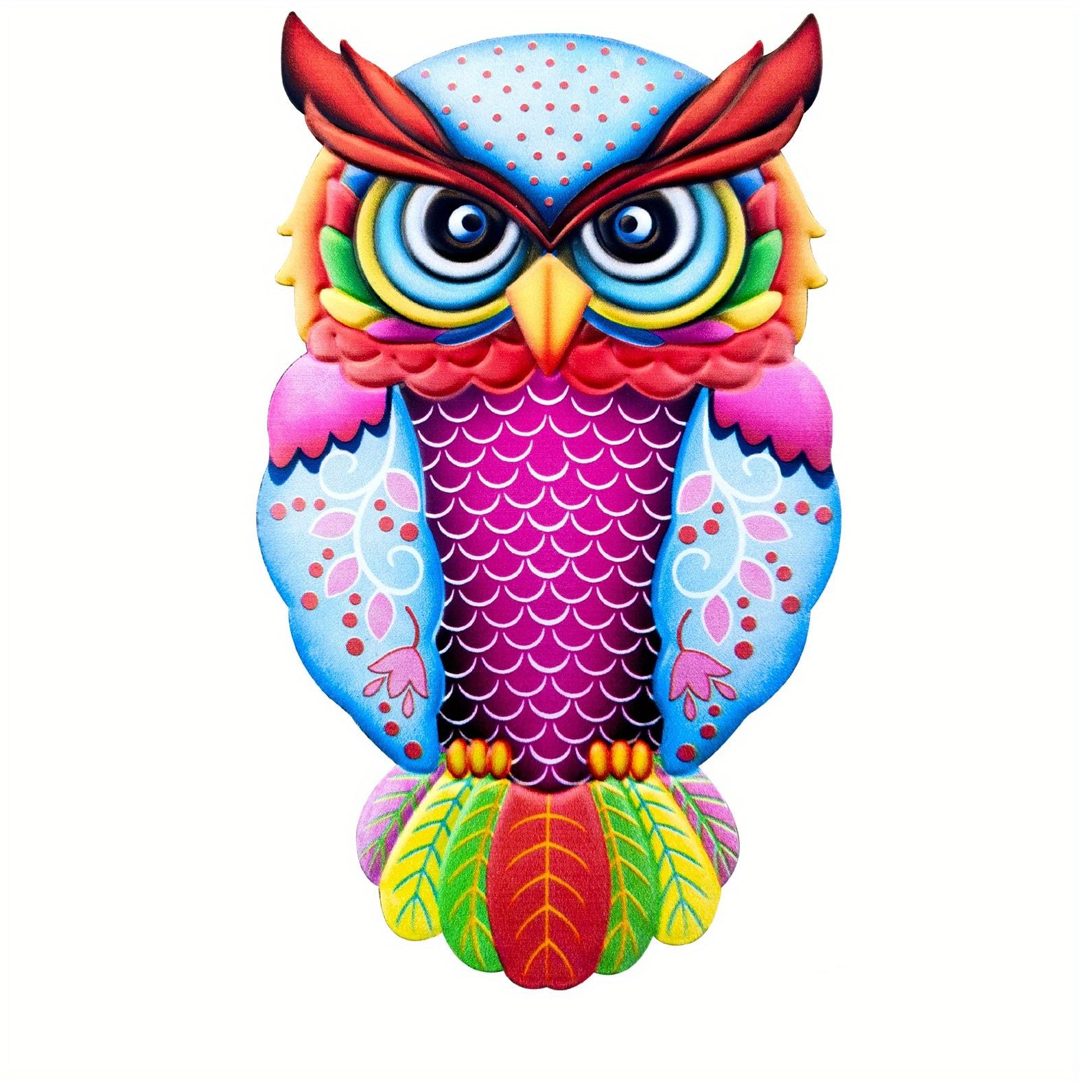 1pc Metal Owl Wall Decor, Outside Garden Decoration, Yard Art Outdoor Patio Fence Lawn Ornament, Home Decor, Room Decor, Party Supplies, Birthday Gift, Holiday Decor - luxuryhomedecoridea.com
